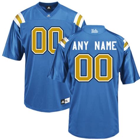 Design Your Own UCLA Football Jersey - Customizable Options